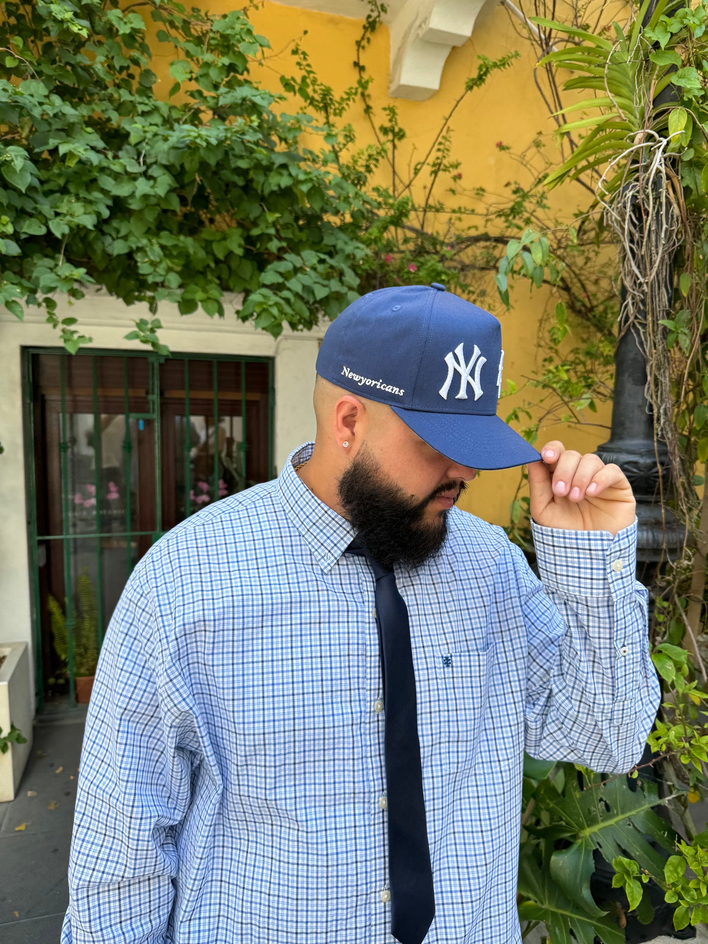 Newyoricans® NY | PR Hat - Navy Blue