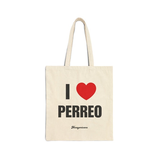 Newyoricans® I Love Perreo Tote Bag – Canvas