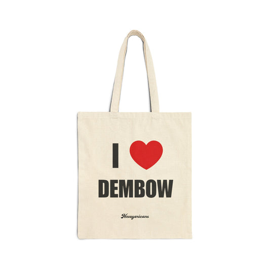 Newyoricans® I Love Dembow Tote Bag – Canvas