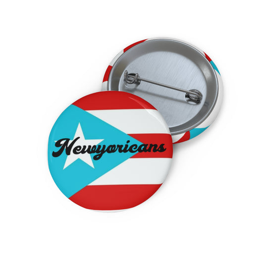 Newyoricans® PR Flag Pin Button