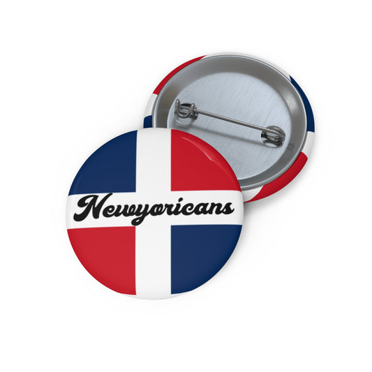 Newyoricans® RD Flag Pin Button