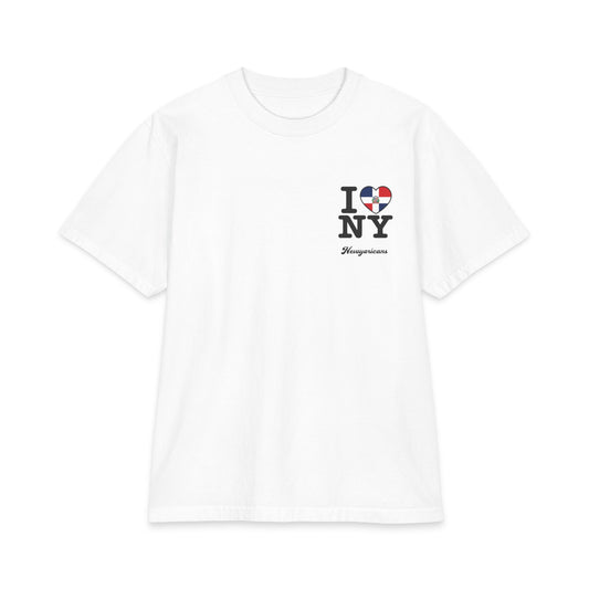 Newyoricans® I Love NY RD Heavyweight Tee- White