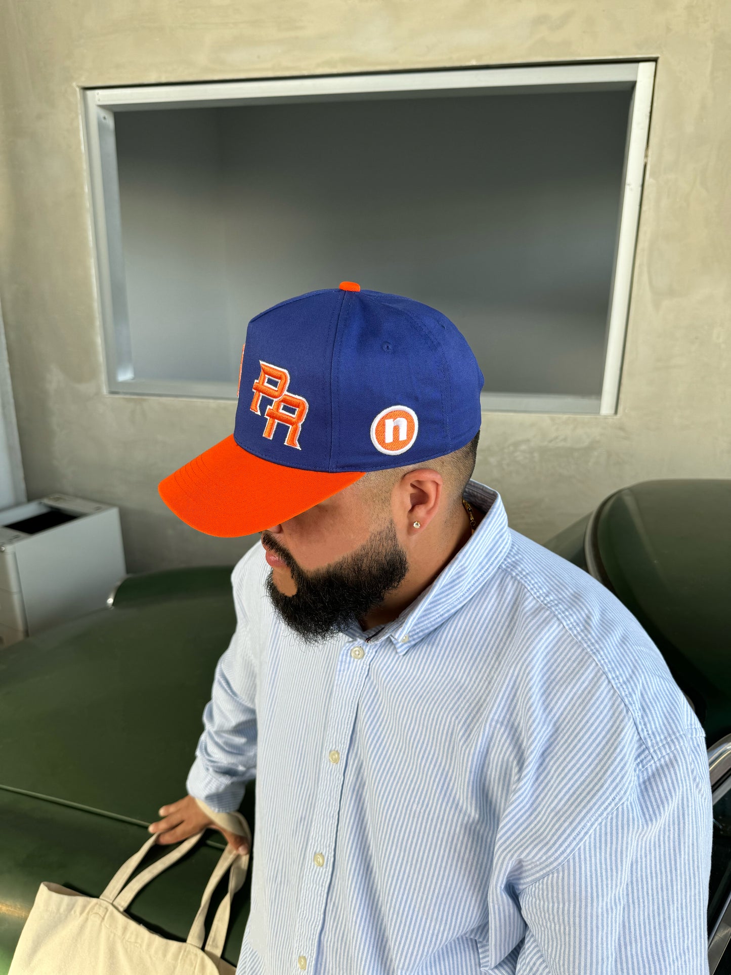 NY | PR Hat (Blue and Orange)